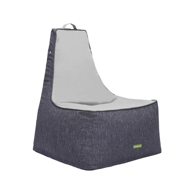 foto del prodotto poltrona a sacco gigante da esterno con schienale alto per adulti, relax, pronta per rilassarsi, giochi resistenti alle intemperie, borse da giardino