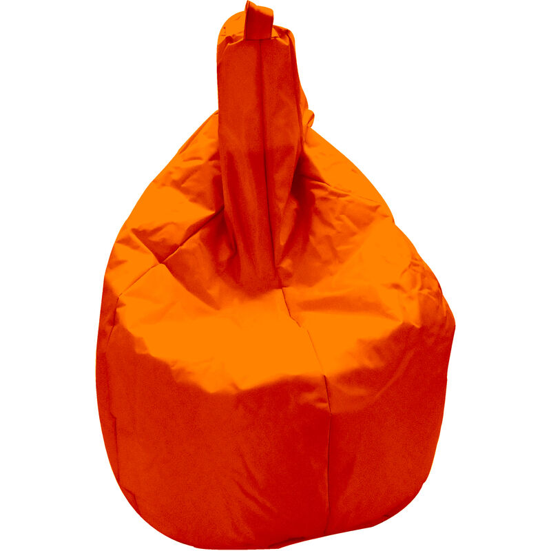 foto del prodotto poltrona a sacco pouf in nylon arancio avalli