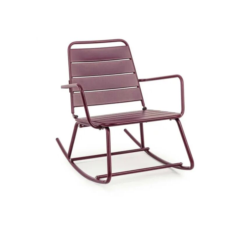 foto del prodotto poltrona bizzotto dondolo lillian bordeaux 74 x 63 x 90 cm