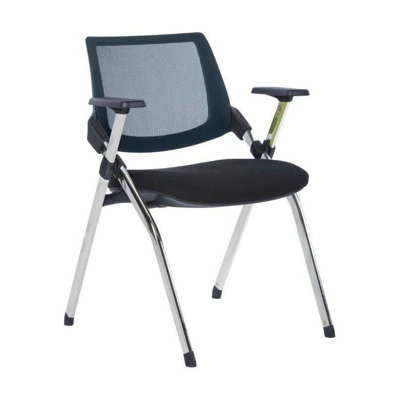 foto del prodotto poltrona brifing grigia 61x60xh80cm m0334 03 ufficio visitors