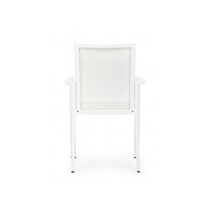 foto del prodotto poltrona con braccioli konnor bianco 662737