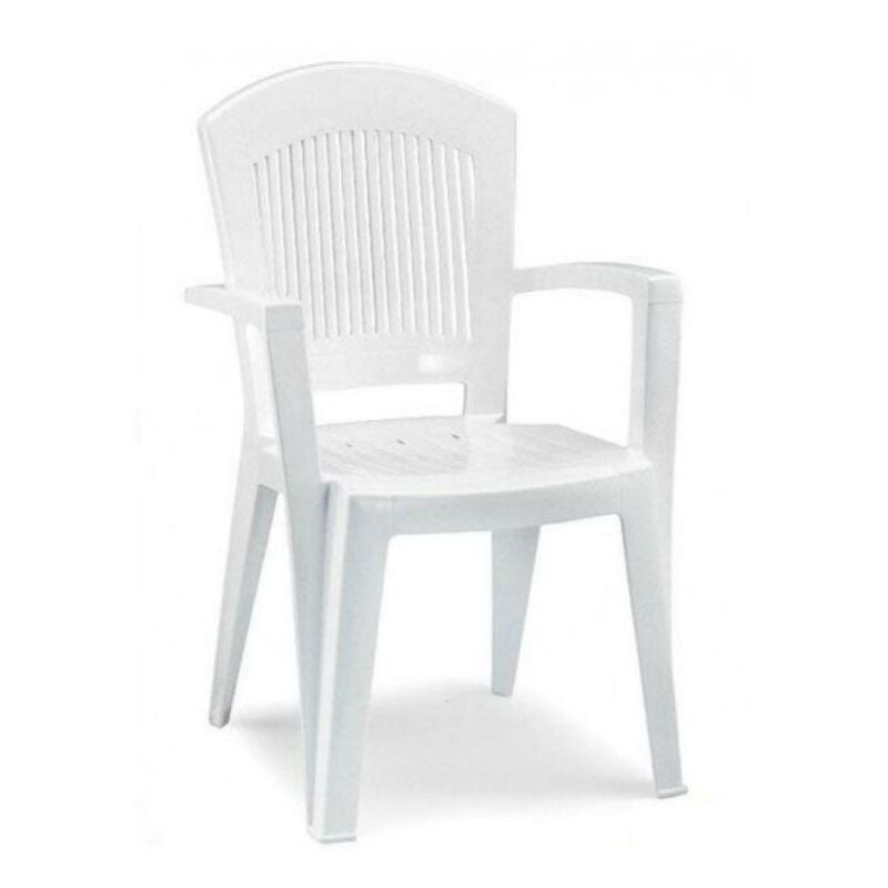 foto del prodotto poltrona da esterno in resina super elegant bianca scab design pz 1