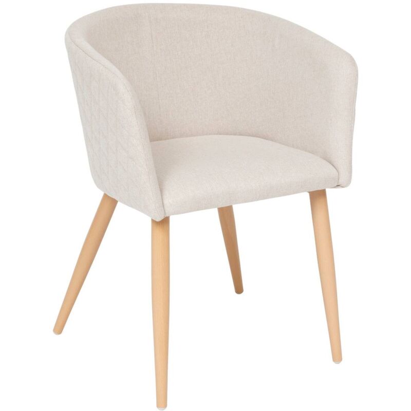foto del prodotto poltrona da pranzo marlo in faggio beige atmosphera cr ateur d int rieur