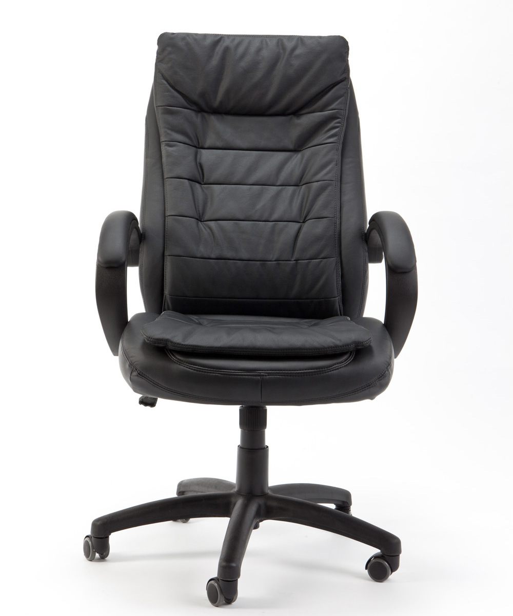 foto del prodotto poltrona da ufficio studio presidenziale modello president doppia imbottitura ecopelle