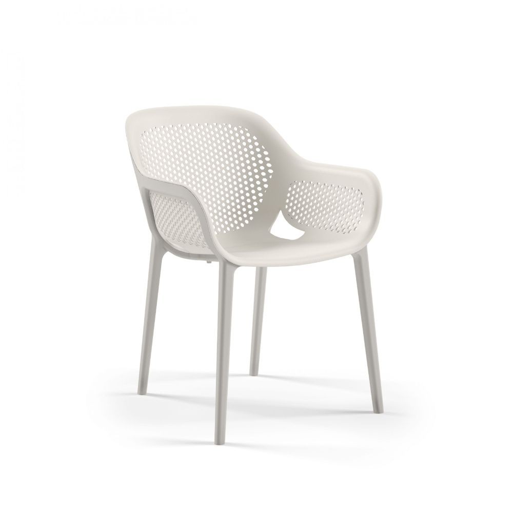 foto del prodotto poltrona design atra grigio bianco