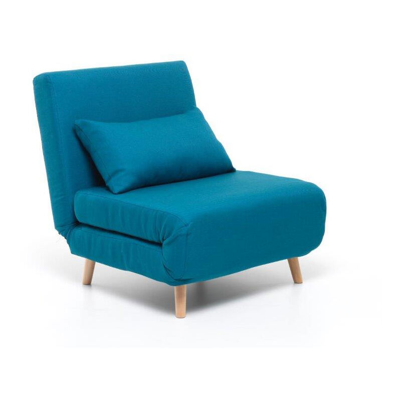 foto del prodotto poltrona dream 80 m0678-38 letto relax colore turchese misura 76x90x80 cm
