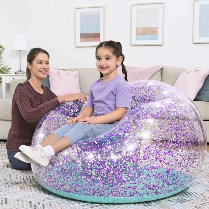 foto del prodotto poltrona glitter dream cm.114x112x66