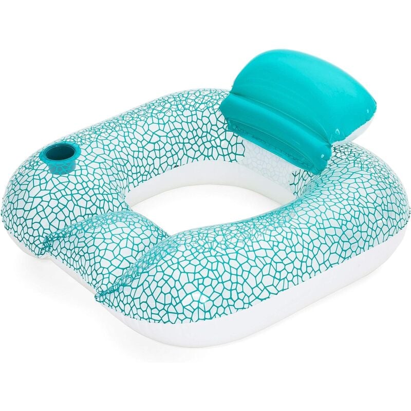 foto del prodotto poltrona gonfiabile con schienale ribaltabile regolabile flip-pillow bestway 43097