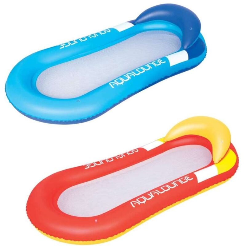 foto del prodotto poltrona gonfiabile sport aqua lounge - cm.160x84 - peso kg.0,700 (art.43103)
