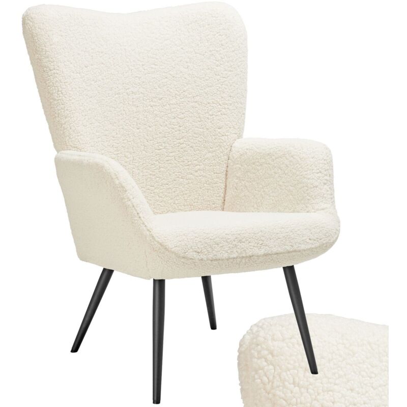 foto del prodotto poltrona hygge imbottita, ergonomica, carico massimo 150 kg poltrone da tv, poltrona relax, poltrona senza pouf