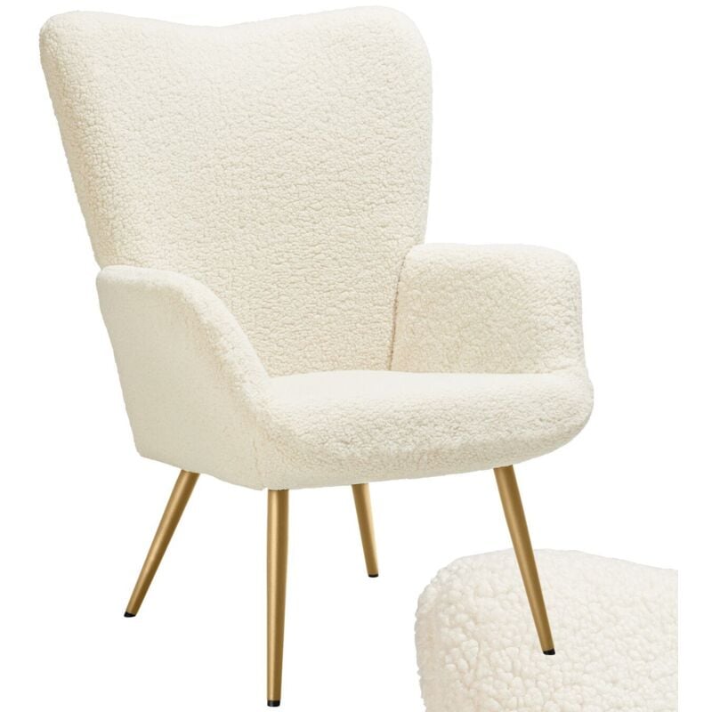 foto del prodotto poltrona hygge imbottita, ergonomica, carico massimo 150 kg poltrone da tv, poltrona relax, poltrona senza pouf