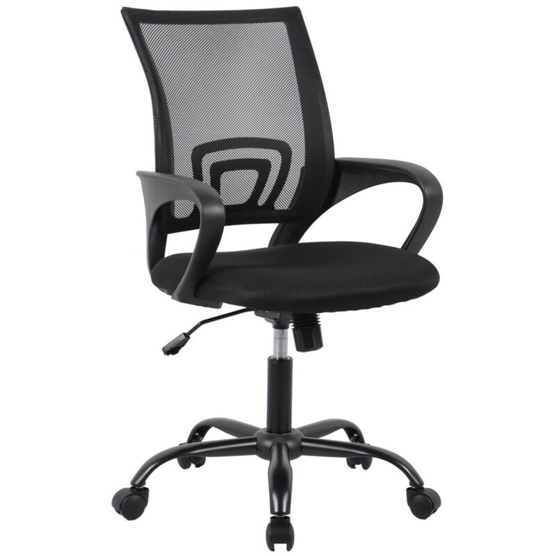 foto del prodotto poltrona jerez da gaming ed ufficio ergonomica in poliestere con braccioli e ruote nero