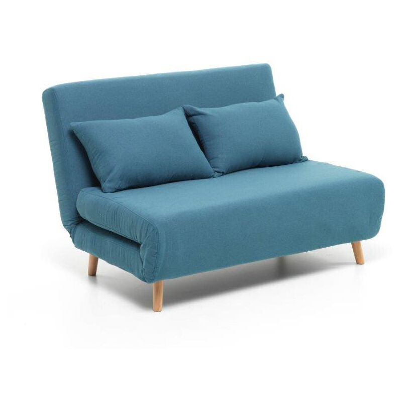 foto del prodotto poltrona letto dream 150 a due posti relax colore turchese misura 146x90x84 cm