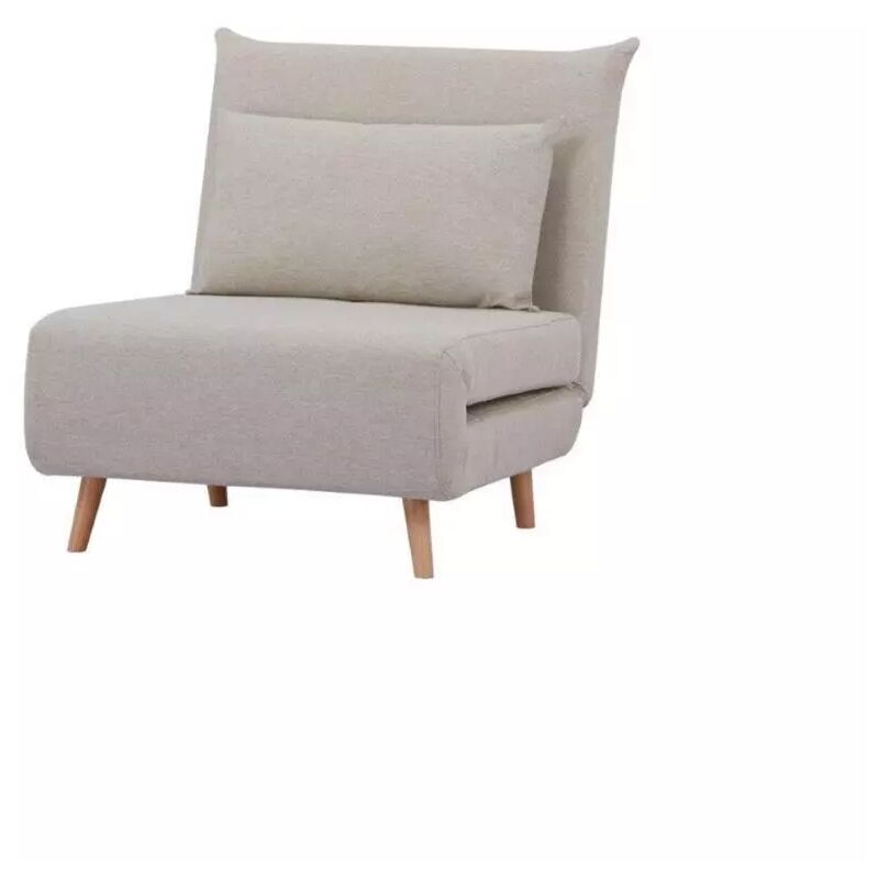 foto del prodotto poltrona letto ""dream"" tessuto beige, 82x90x84 cm