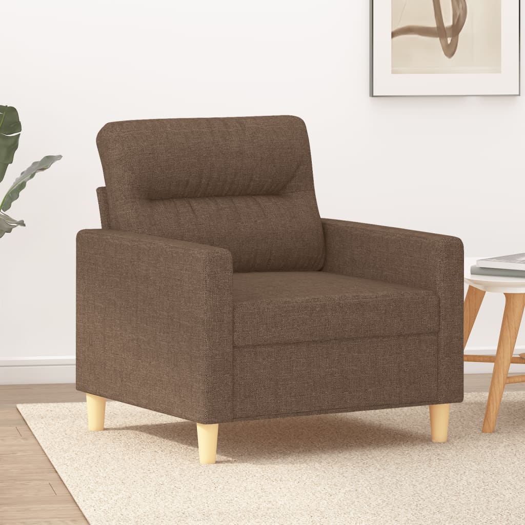 foto del prodotto poltrona marrone 60 cm in tessutocod mxl 104632