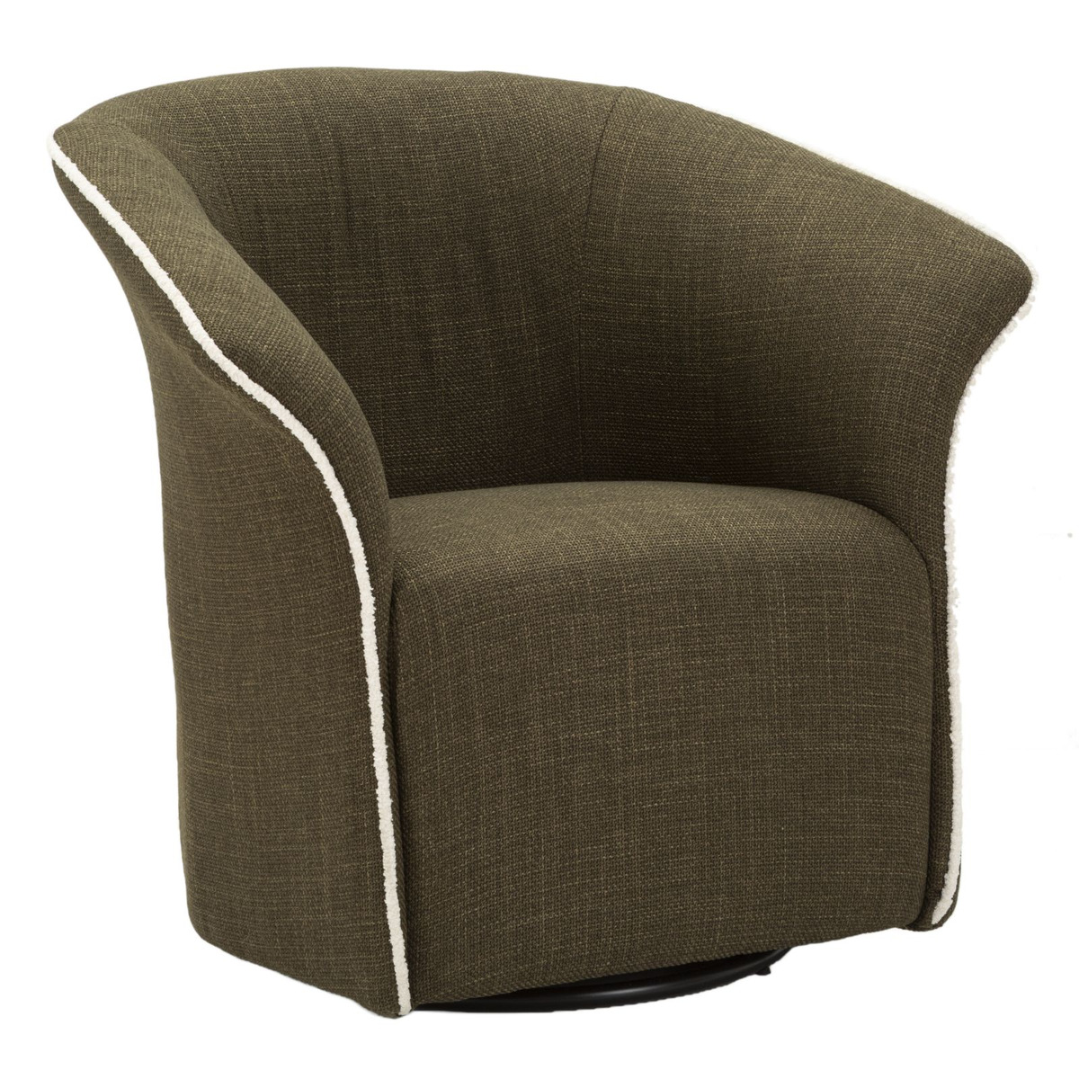 foto del prodotto poltrona mf715, metallo, compensato, spugna, poliestere, verde, 80x83,5x66 cm