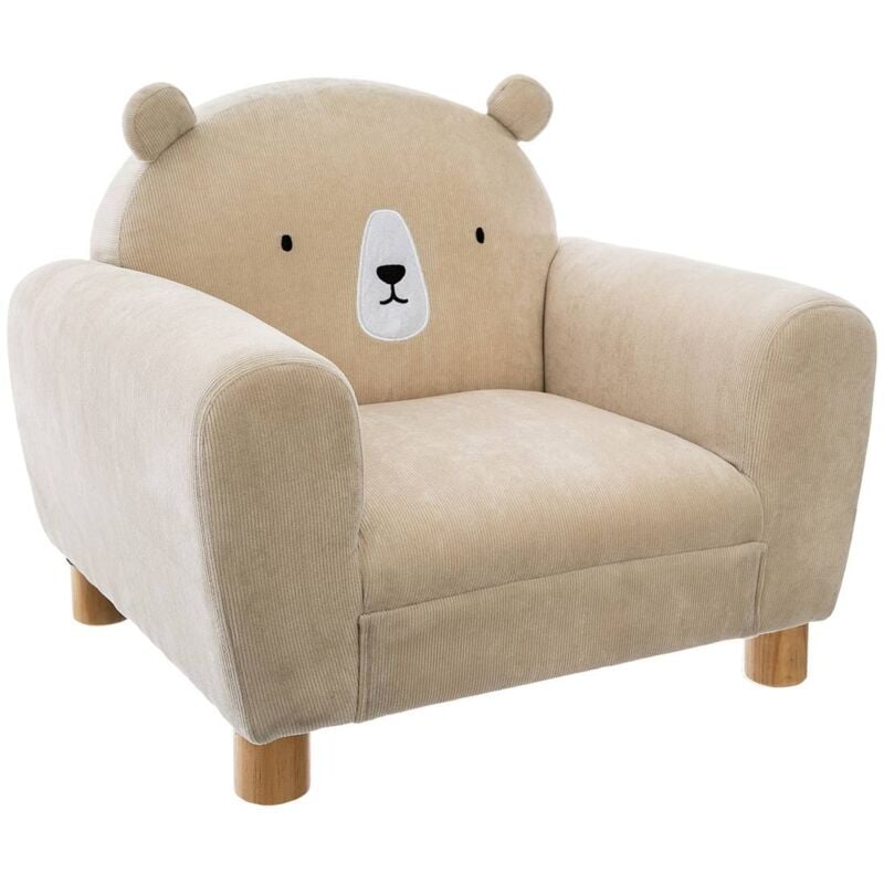 foto del prodotto poltrona orso beige atmosphera cr ateur d int rieur