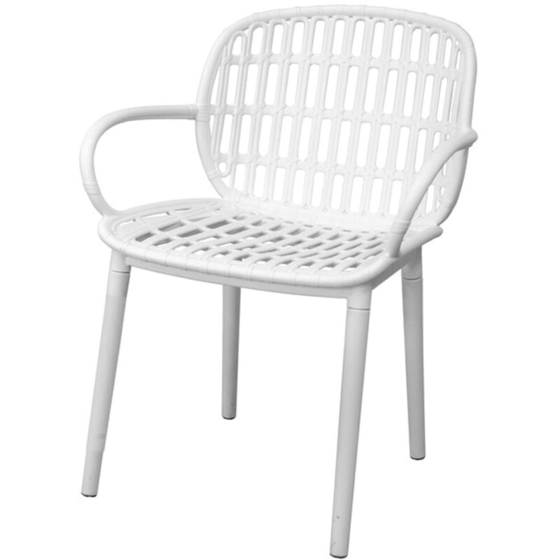 foto del prodotto poltrona positano bianco