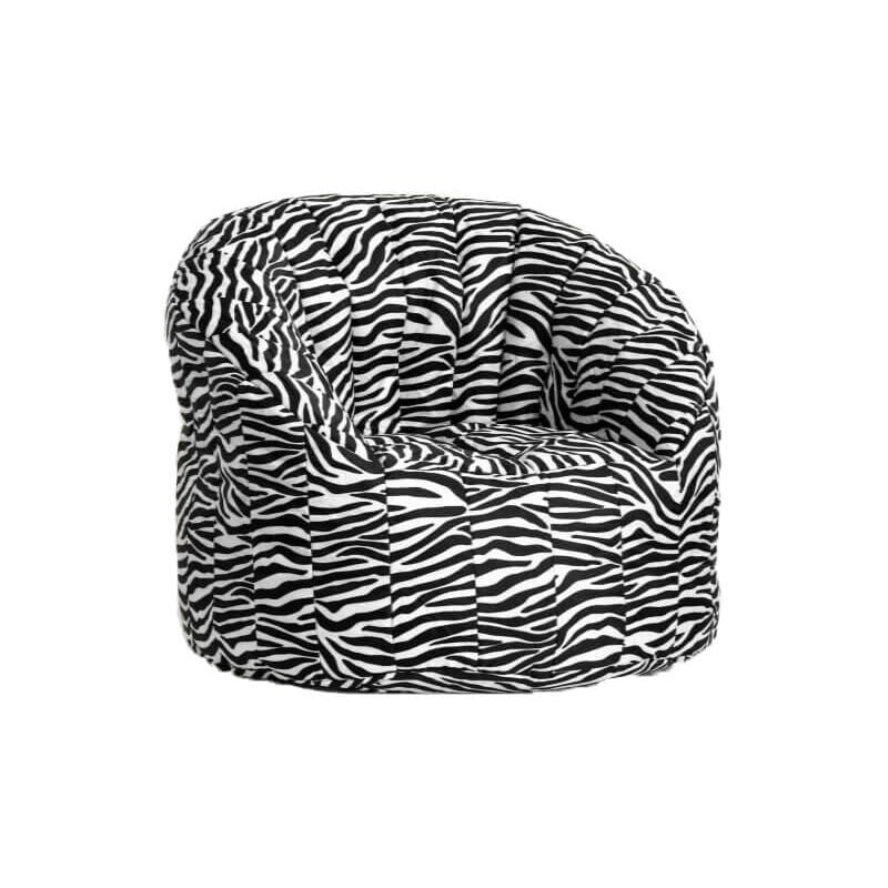 foto del prodotto poltrona pouf tortuga in nylon design zebra avalli