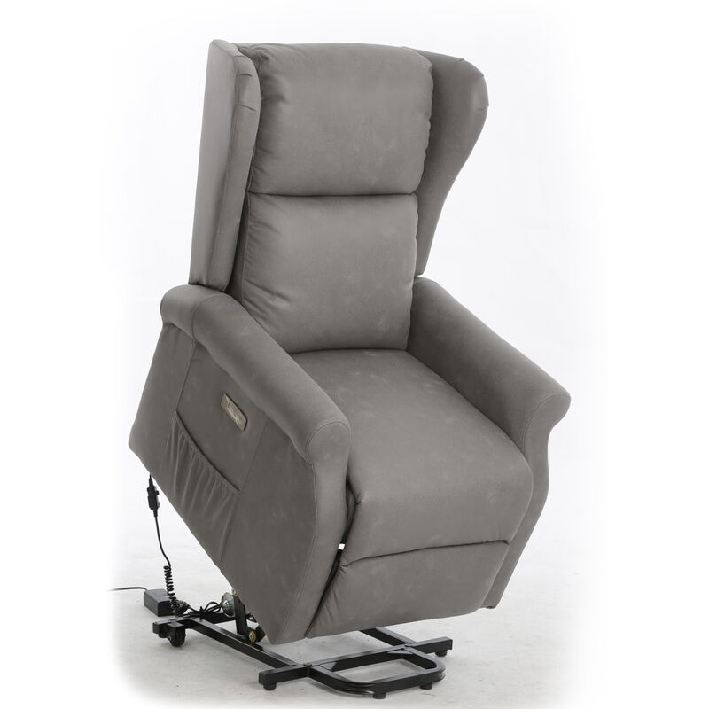 foto del prodotto poltrona relax begere arlette d mozart fango c usb