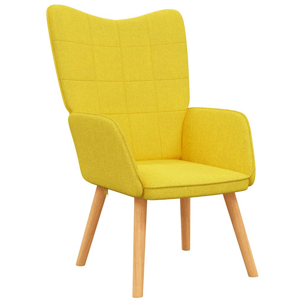 foto del prodotto poltrona relax giallo senape in tessuto cod mxl 14762