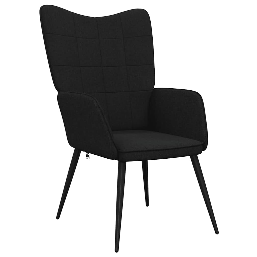 foto del prodotto poltrona relax nera in tessuto cod mxl 22614