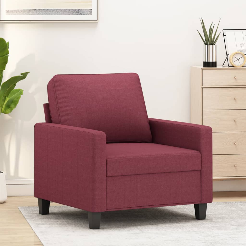 foto del prodotto poltrona rosso vino 60 cm in tessutocod mxl 106761