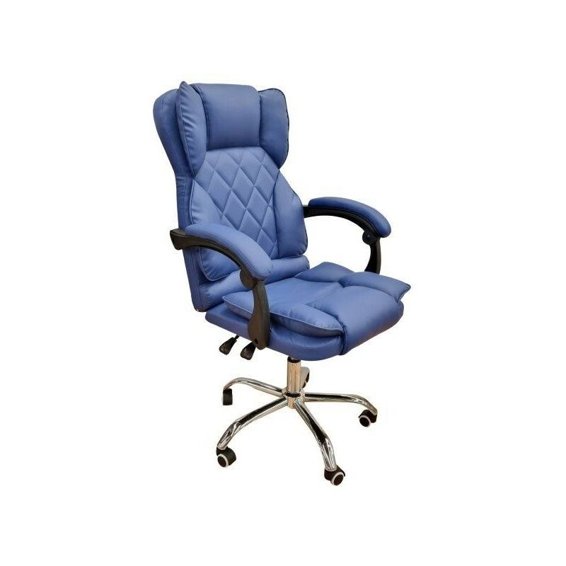 foto del prodotto poltrona ufficio milo blu