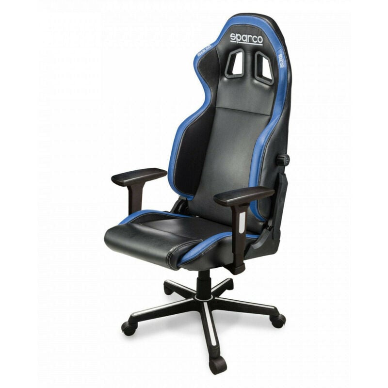 immagine 0 del prodotto poltrona ufficio sparco modello r100s nero azzurro