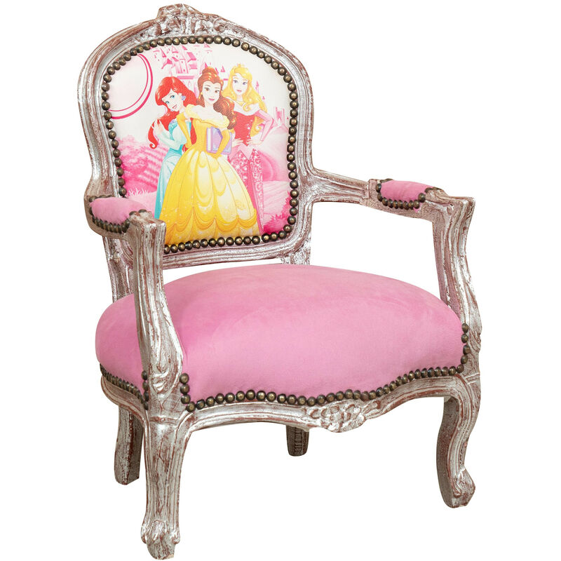 foto del prodotto poltroncina mini per bambini 77x50x51 sedie luigi xvi poltroncina imbottita con braccioli camera da letto poltrona principesse