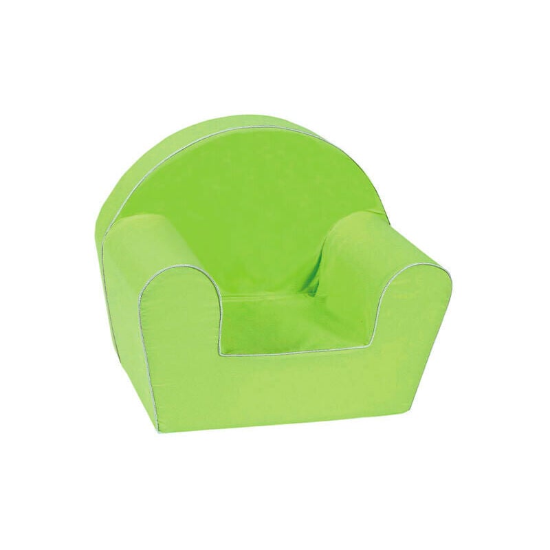 foto del prodotto poltroncina per bambini 42x31x50 cm in tessuto cotone verde