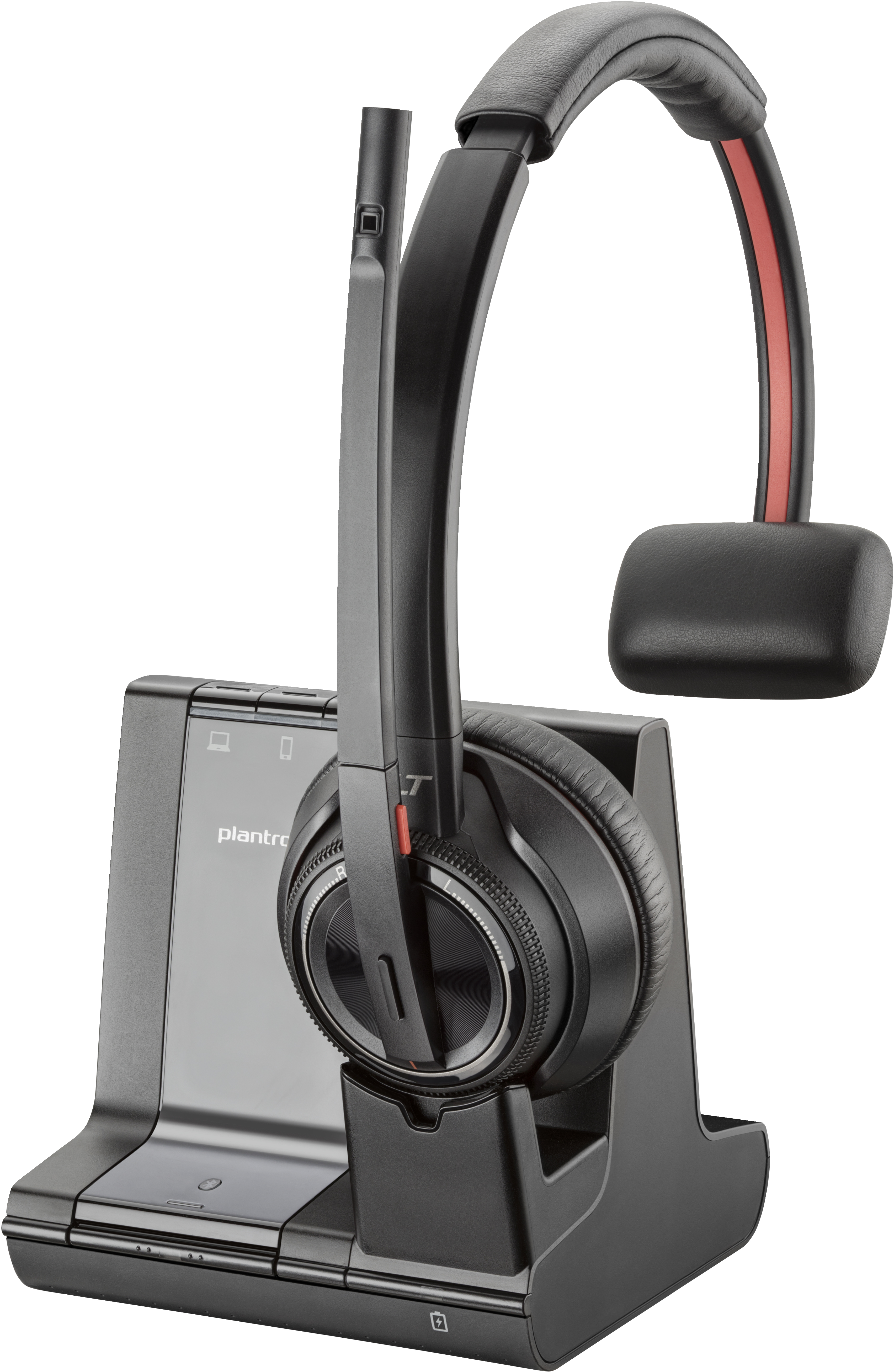 foto del prodotto poly cuffie savi 8210 uc dect 1880 1900 mhz usb a certificate per microsoft teams