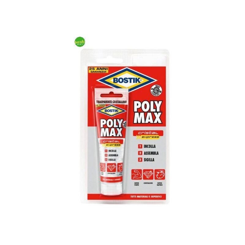 foto del prodotto poly max cristal gr 75 bostik