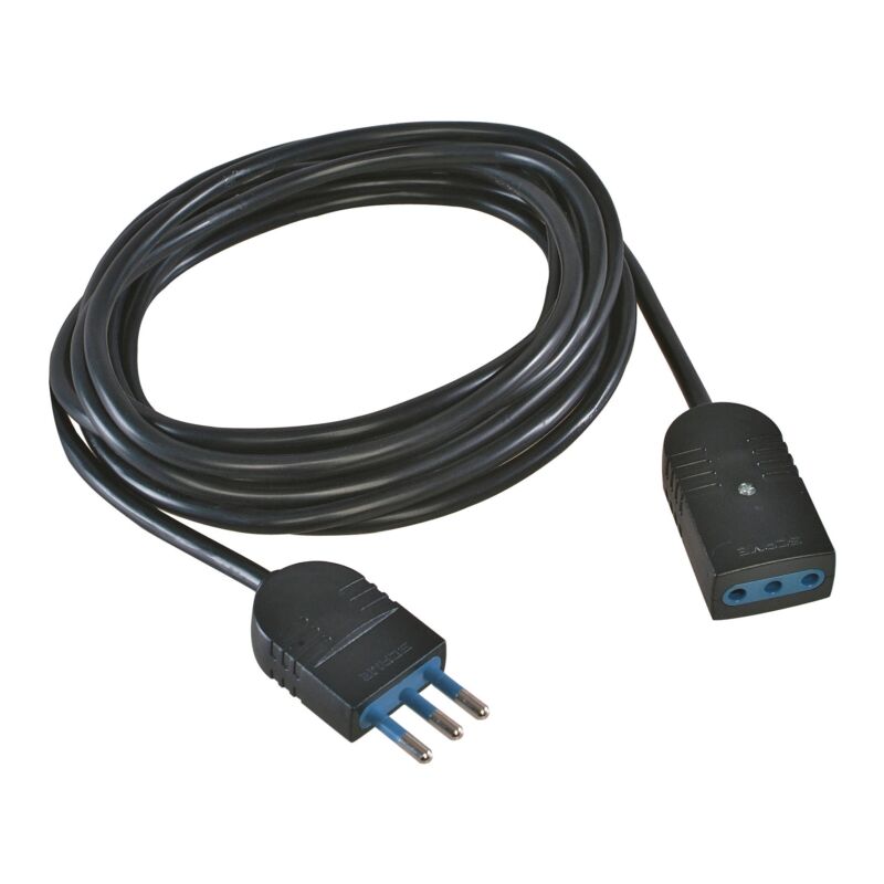 immagine 0 del prodotto poly pool 5 m prolunga con spina e presa 10 a nera