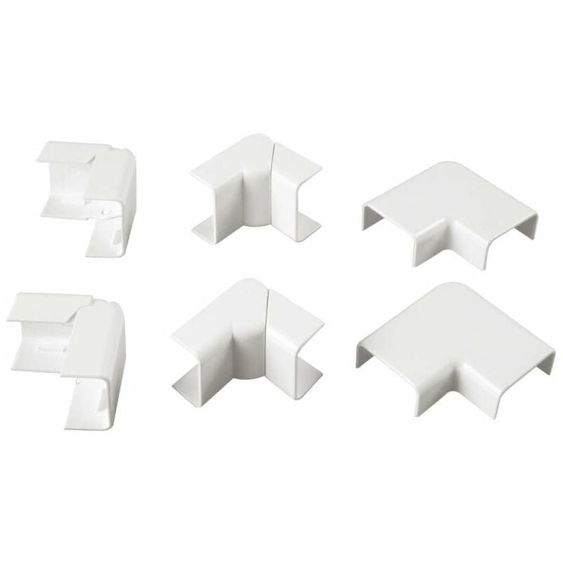 foto del prodotto poly pool angolo variabile esterno bianco 30x15 mm