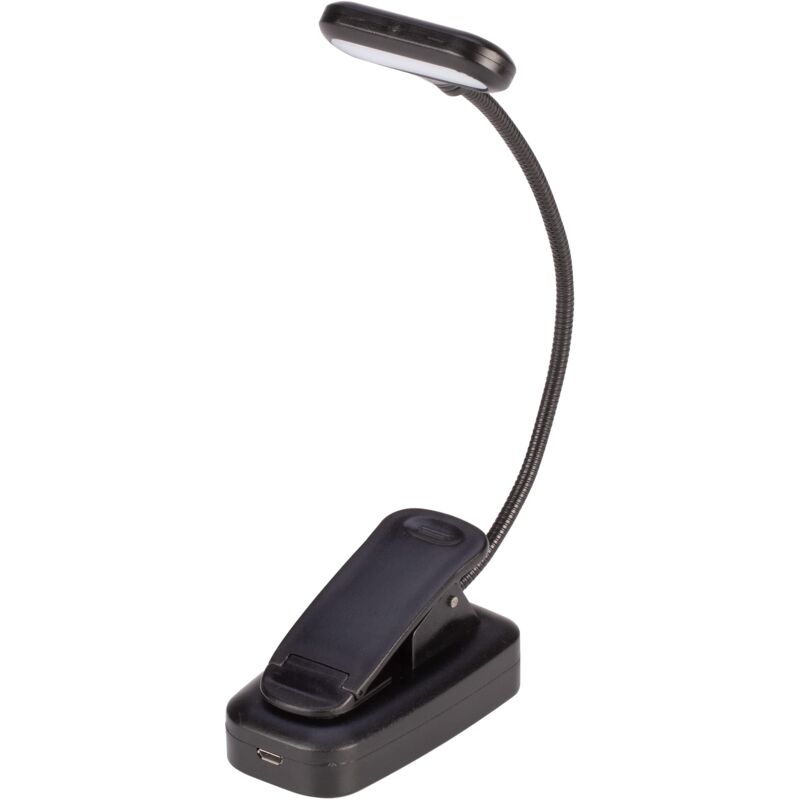 foto del prodotto poly pool polypool pp3113 lampada lettura luce led ricaricabile notturna clippylux lampada da lettura con pinza portatile lampadina lettura