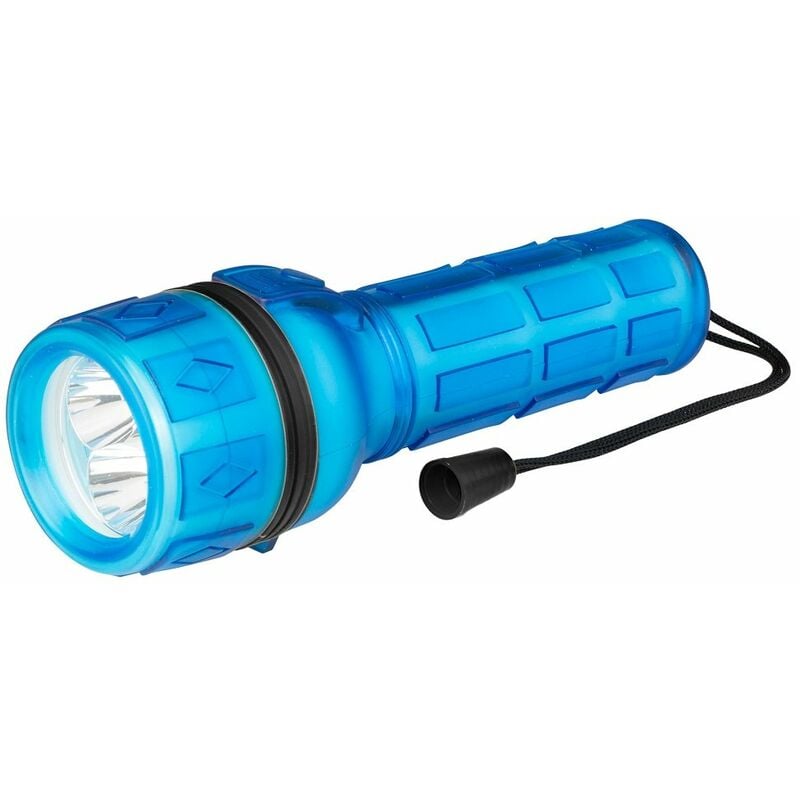 foto del prodotto poly pool polypool torcia led 0.2w gomma18 lumen,ip44, dim19,8x 6,5cm