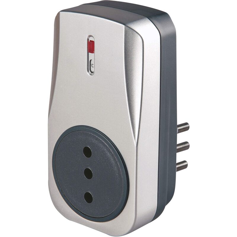 foto del prodotto poly pool pp1510 presa senza fili wireless telecomandata italiana 10 a con spia luminosa spina presa 