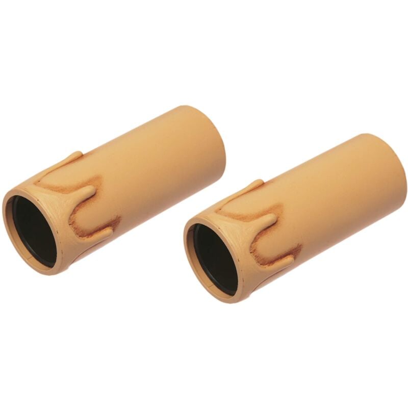 foto del prodotto poly pool pp3473q n.2 portalampada e14 con staffa, avorio ant.