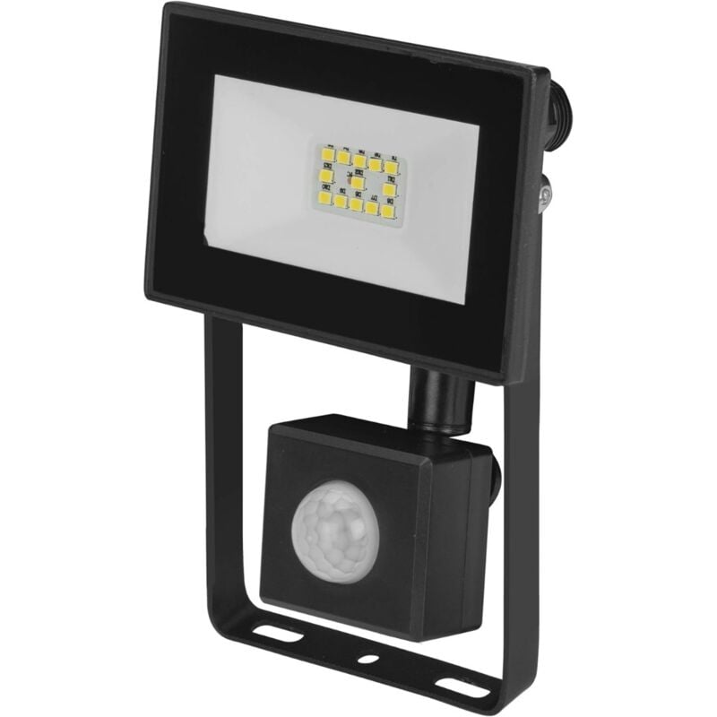 foto del prodotto poly pool proiettore led 10w ip44 conrilevatore di presenza crepuscolare 970lm