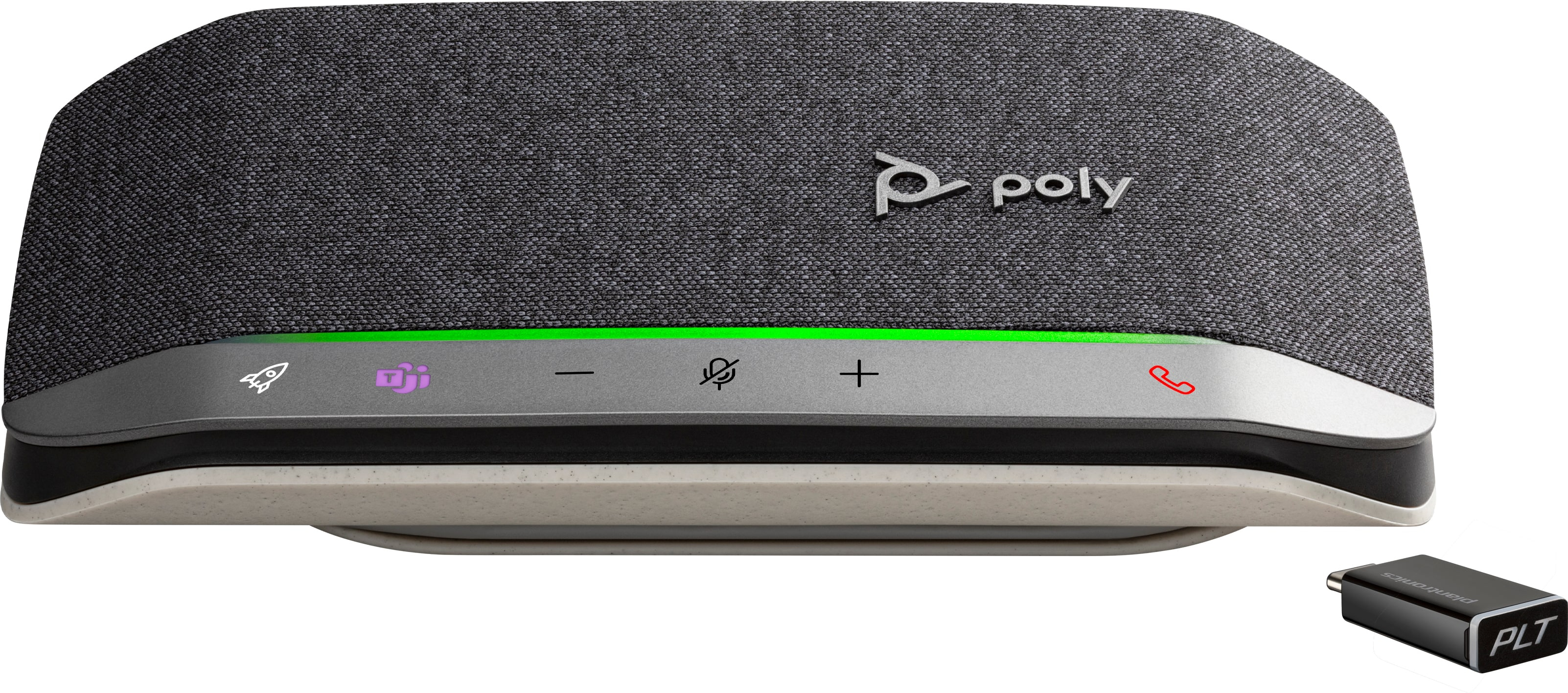 foto del prodotto poly vivavoce sync 20 m con connettore usb c, certificato per microsoft teams
