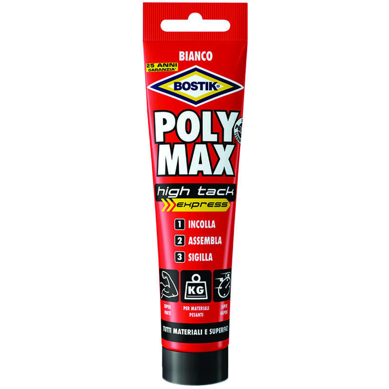 foto del prodotto polymax high tack express bianco gr.165