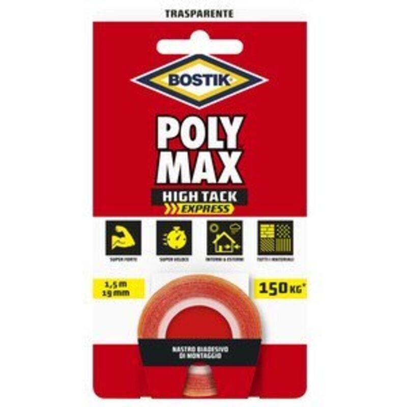 foto del prodotto polymax nastro biad high tack express trasp bostik