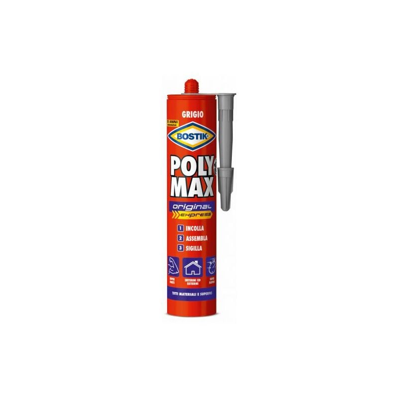 foto del prodotto polymax orig.grigio cartuccia gr.425 pz 1,0 bostik