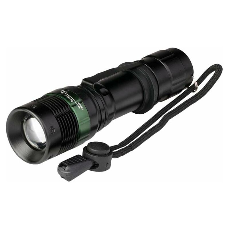 foto del prodotto polypool torcia led 3w alluminio c fuoco regolabile,200 lum