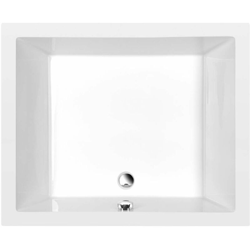 foto del prodotto polysan deep piatto doccia profondo, 110x90x26 cm, bianco 72363