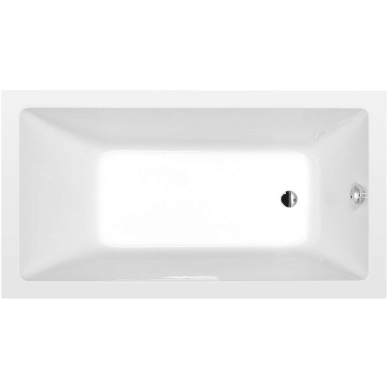 foto del prodotto polysan vasche da bagno vasca da bagno 160x80 cm, bianco 71722