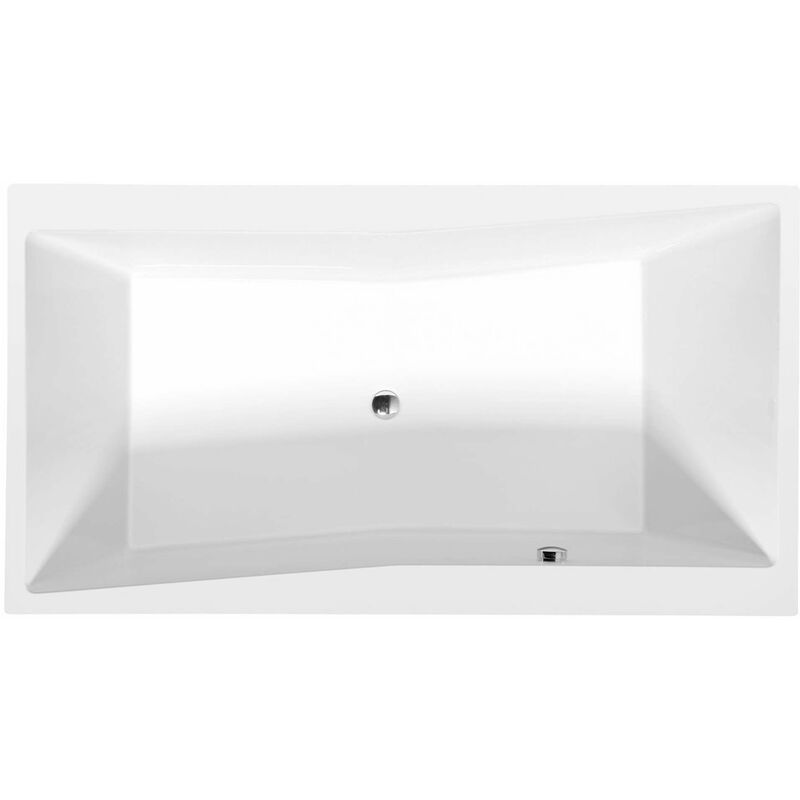 foto del prodotto polysan vasche da bagno vasca da bagno quest 180x100x49 cm, bianco 78511