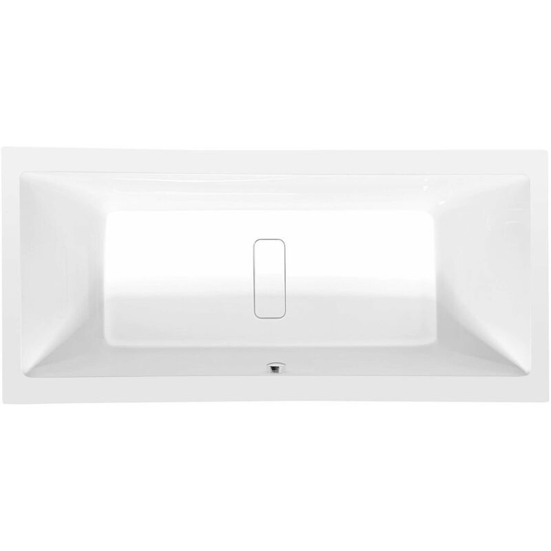 foto del prodotto polysan vasche da bagno vasca da bagno rettangolare marlene, 180x80x48 cm, bianco 72034