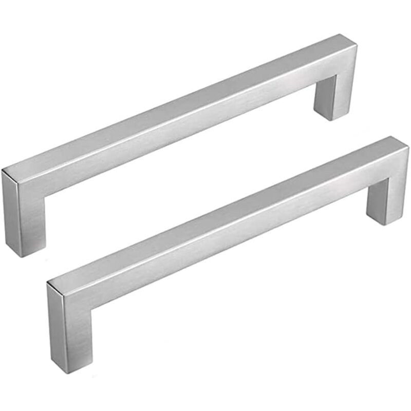 foto del prodotto pomelli e maniglie per mobili, set di 5 maniglie da cucina in acciaio inox maniglie per mobili da cucina maniglie in acciaio inox distanza dal